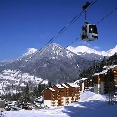 Au Pied des Pistes B31, Chaleureux studio 4 pers, vue sur la vallée imprenable avec WIFI, DRAPS NON COMPRIS Saint-Jean-dʼAulps Extérieur photo