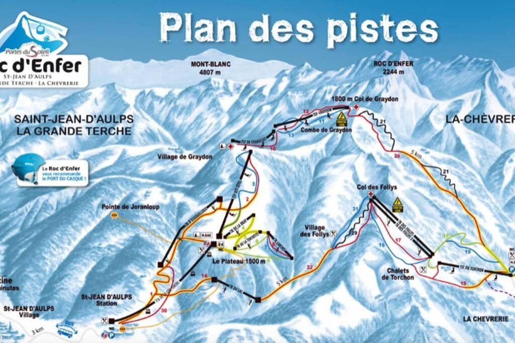 Au Pied Des Pistes: Cozy With Valley Views And Wi-fi Saint-Jean-d'Aulps